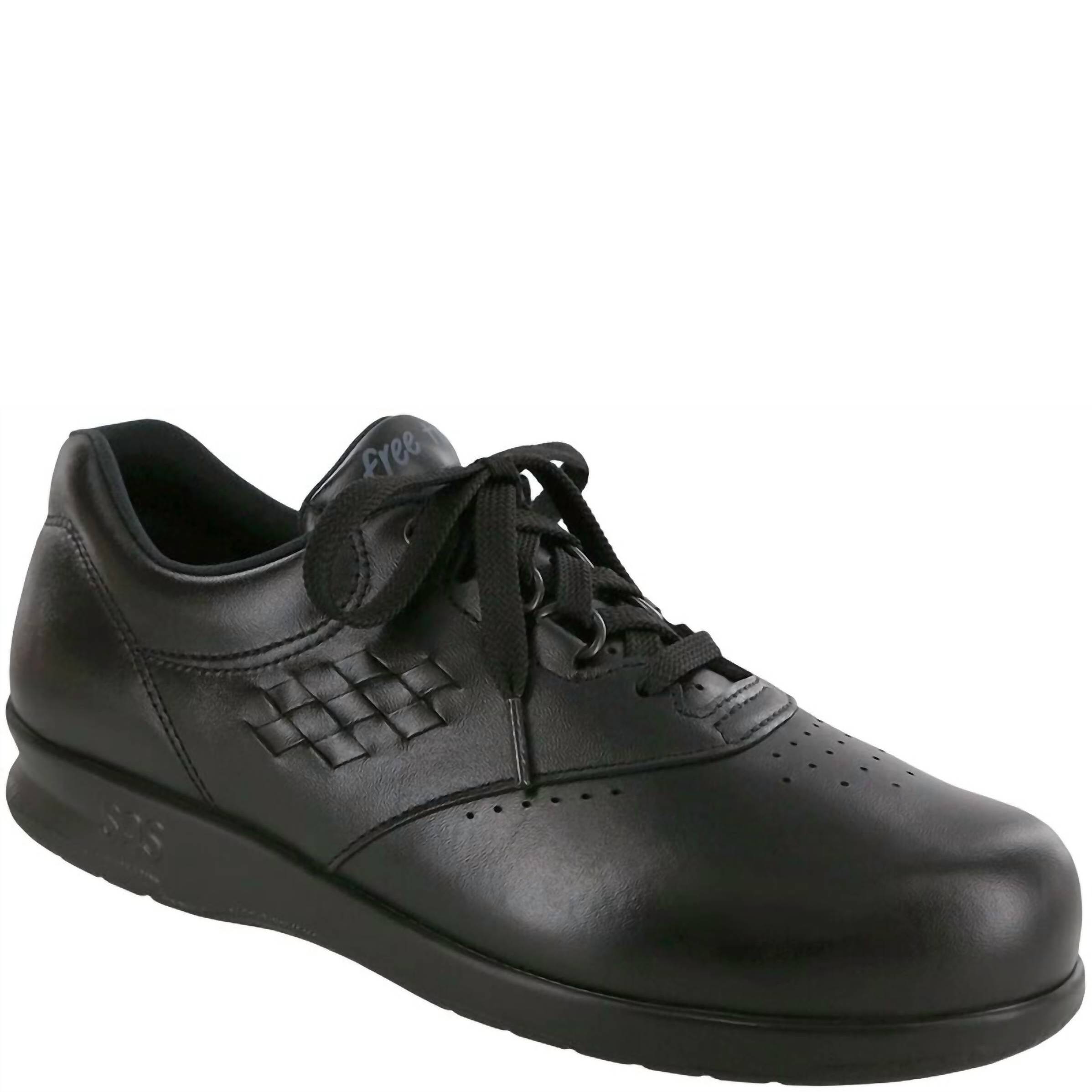 New Sas Women's Freetime Walking Shoe - Slim In Black
